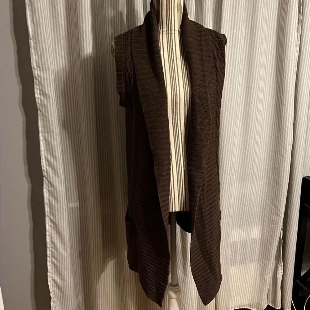 Sonoma Women's Open Front Sweater Vest